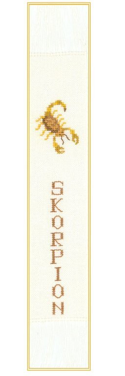 Skorpion - Kreuzstich - Stickvorlage