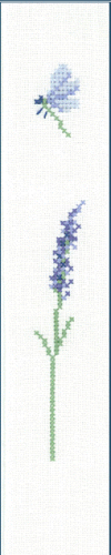 Lavendelblüte - Kreuzstich - Stickvorlage zum Sticken