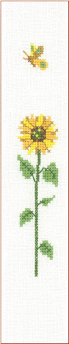Sonnenblume - Kreuzstich - Stickvorlage zum Sticken