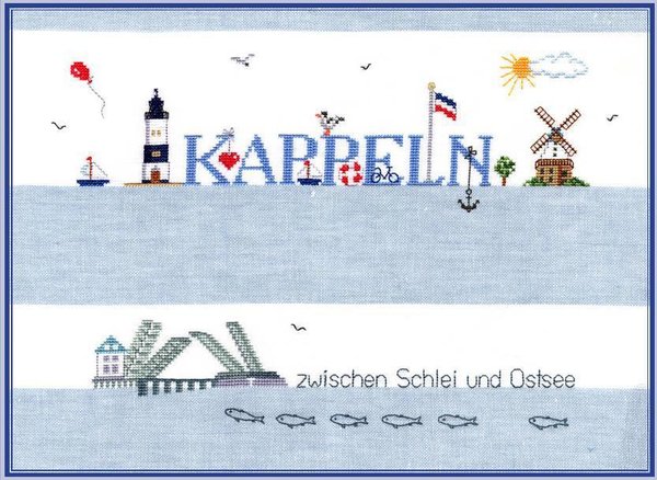 Kappeln - Kreuzstich - Stickvorlage