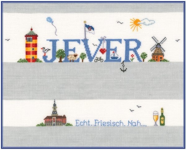 Jever - Kreuzstich - Stickvorlage